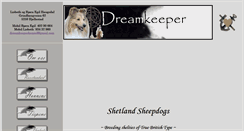 Desktop Screenshot of dreamkeeperkennel.com